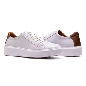 Tênis Casual Masculino Venzzo Branco - 16010