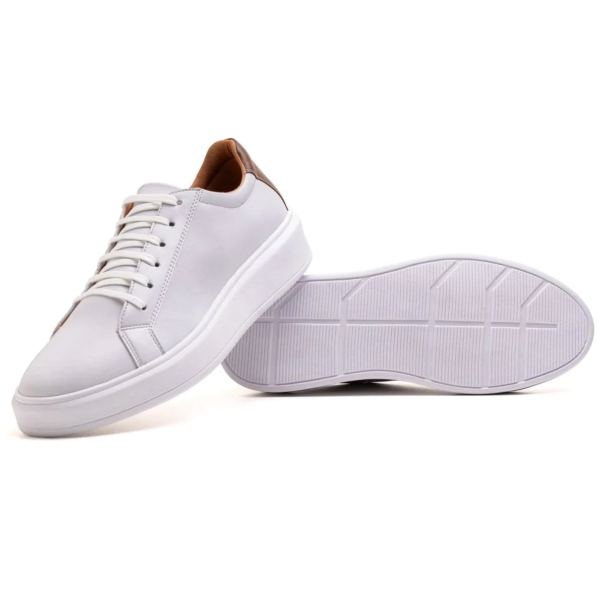 Tênis Casual Masculino Venzzo Branco - 16010