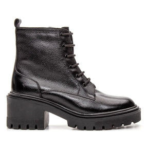 Bota Valora Feminina Cano Curto Tratorada Preta - 3750