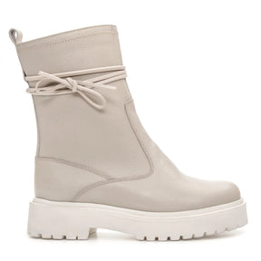Bota Luxe Feminina Snow Off White - 3852