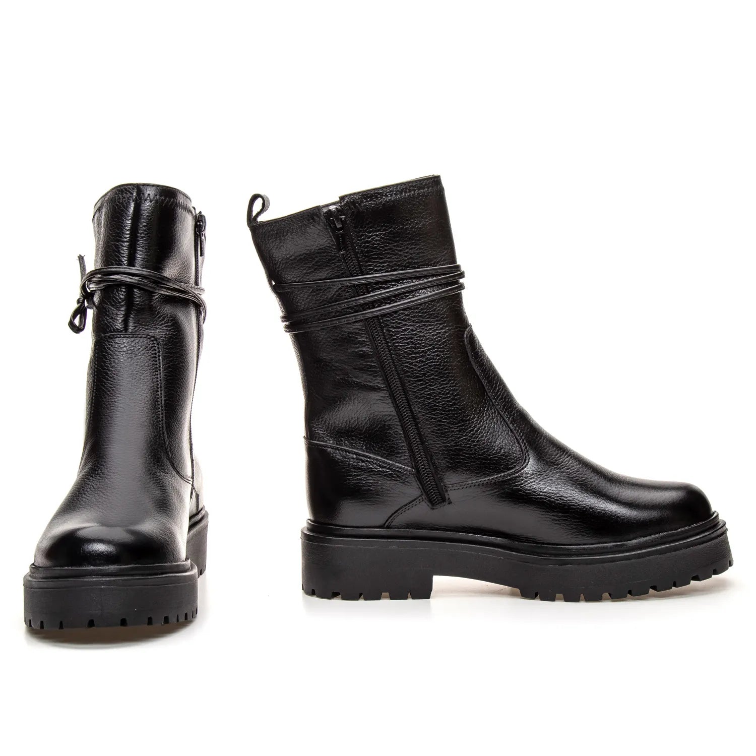 Bota Luxe Feminina Snow Preta - 3852