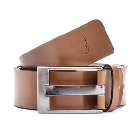 Cinto Masculino 100% Couro Whisky