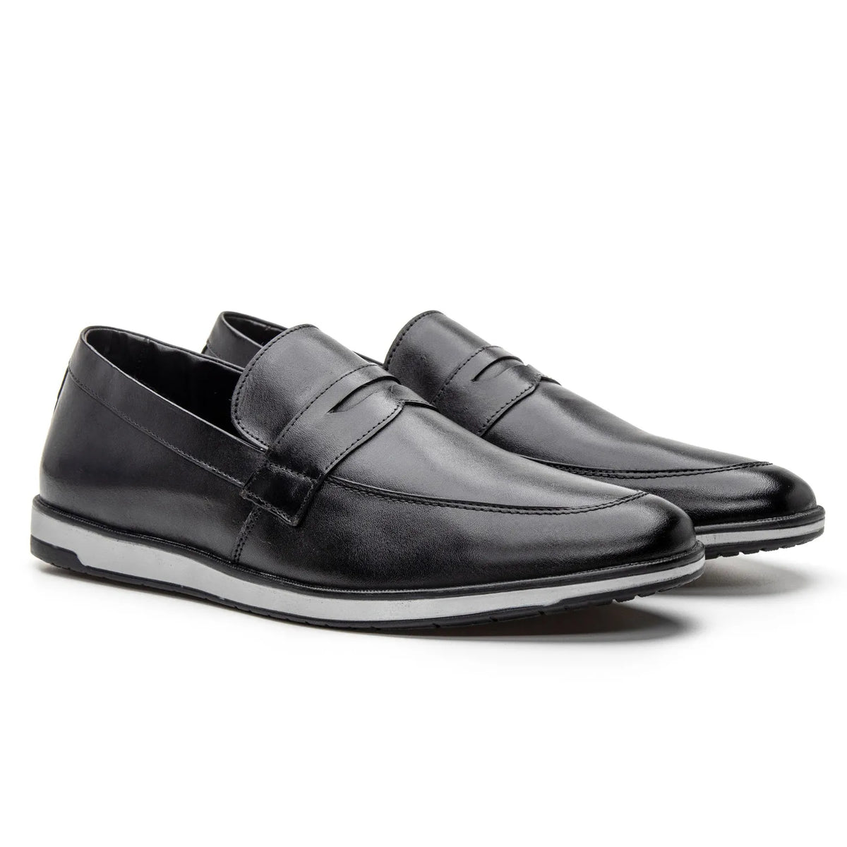 Loafer Esporte Fino Preto - 4703