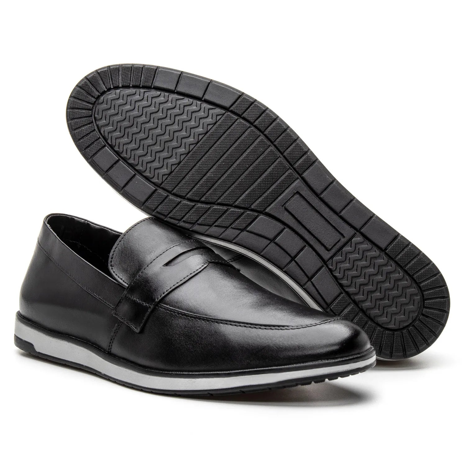 Loafer Esporte Fino Preto - 4703