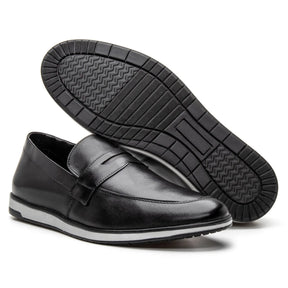 Loafer Esporte Fino Preto - 4703