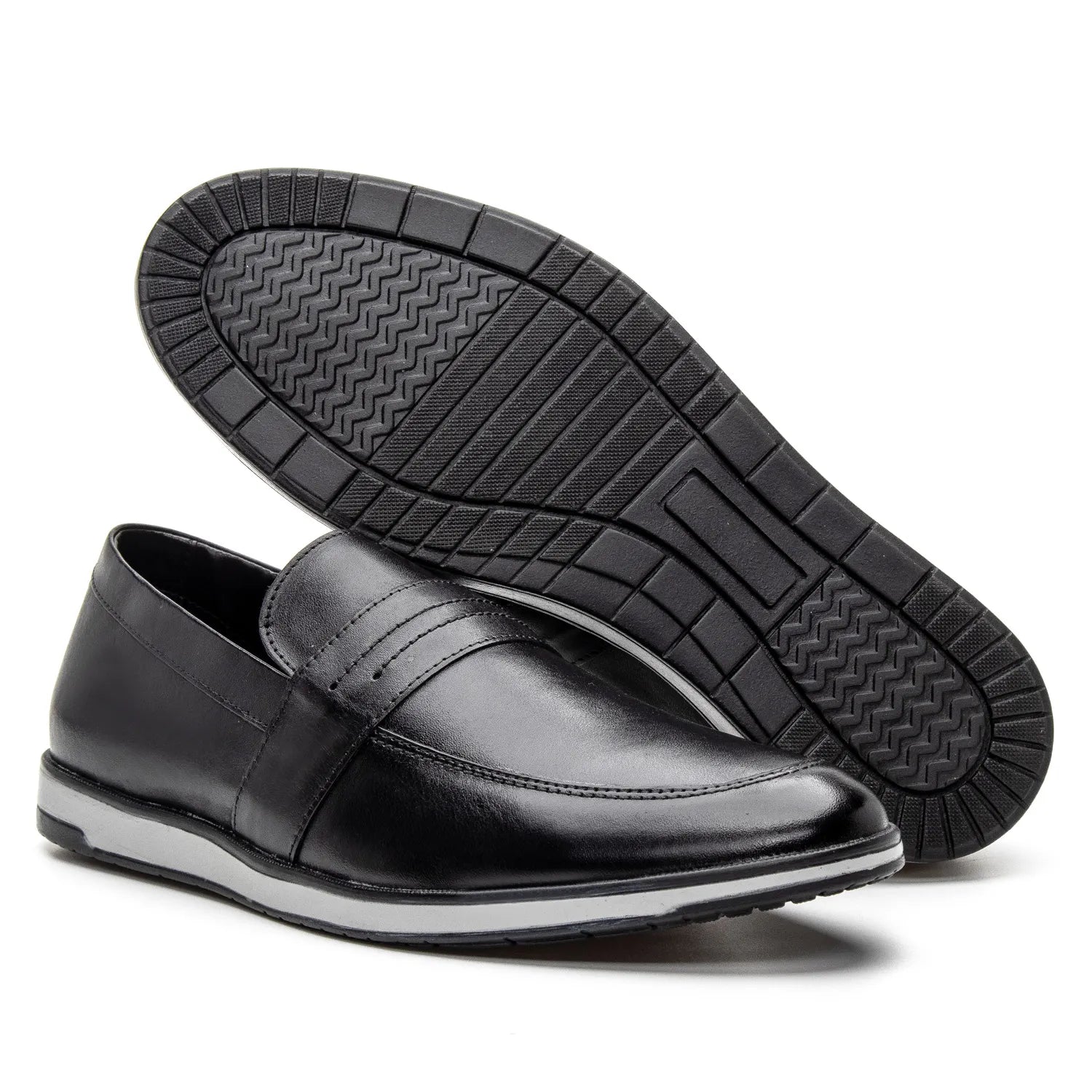 Loafer Esporte Fino Preto - 4704