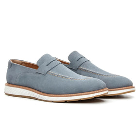 Loafer Casual Toscana Camurça Jeans - 2905