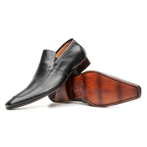 Sapato Firenze Social Loafer com Textura Preto - 354