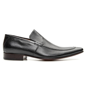 Sapato Firenze Social Loafer com Textura Preto - 354