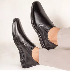 Sapato de Couro Masculino Vértice Preto Divo™