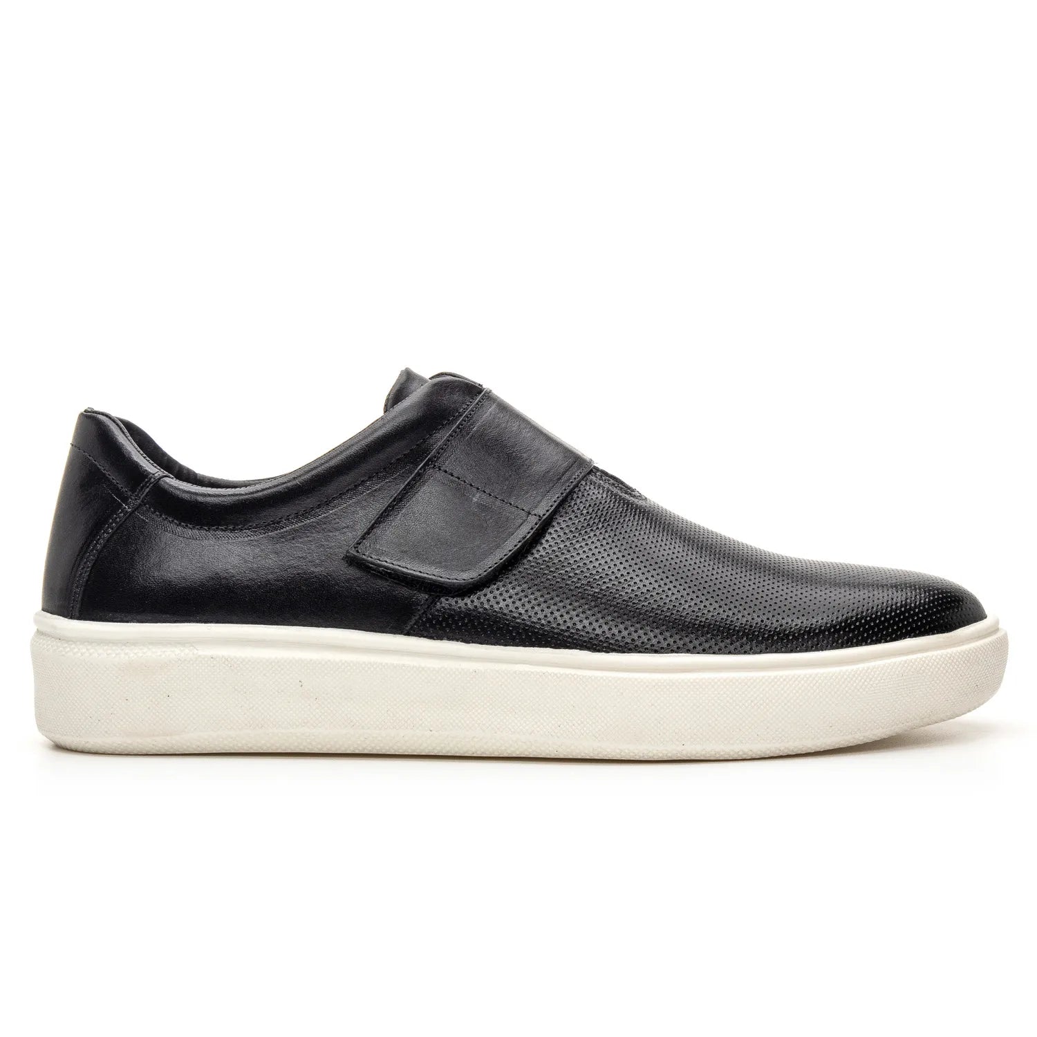 Tênis Casual com Velcro Preto - 5002