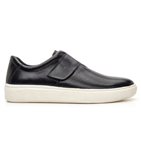 Tênis Casual com Velcro Preto - 5002