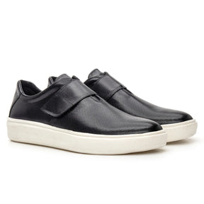 Tênis Casual com Velcro Preto - 5002