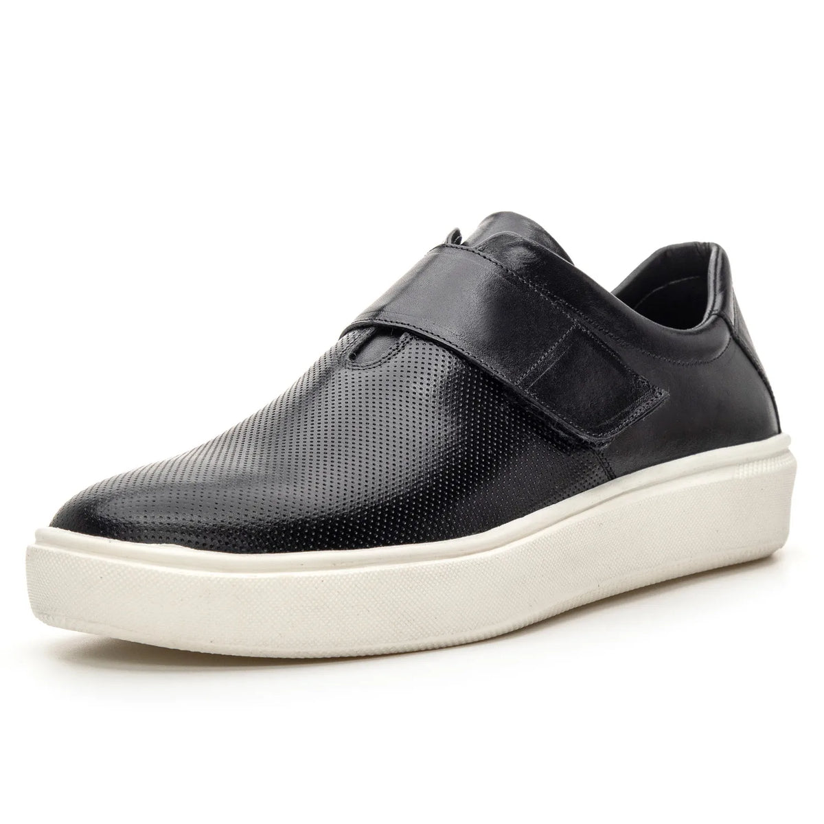 Tênis Casual com Velcro Preto - 5002
