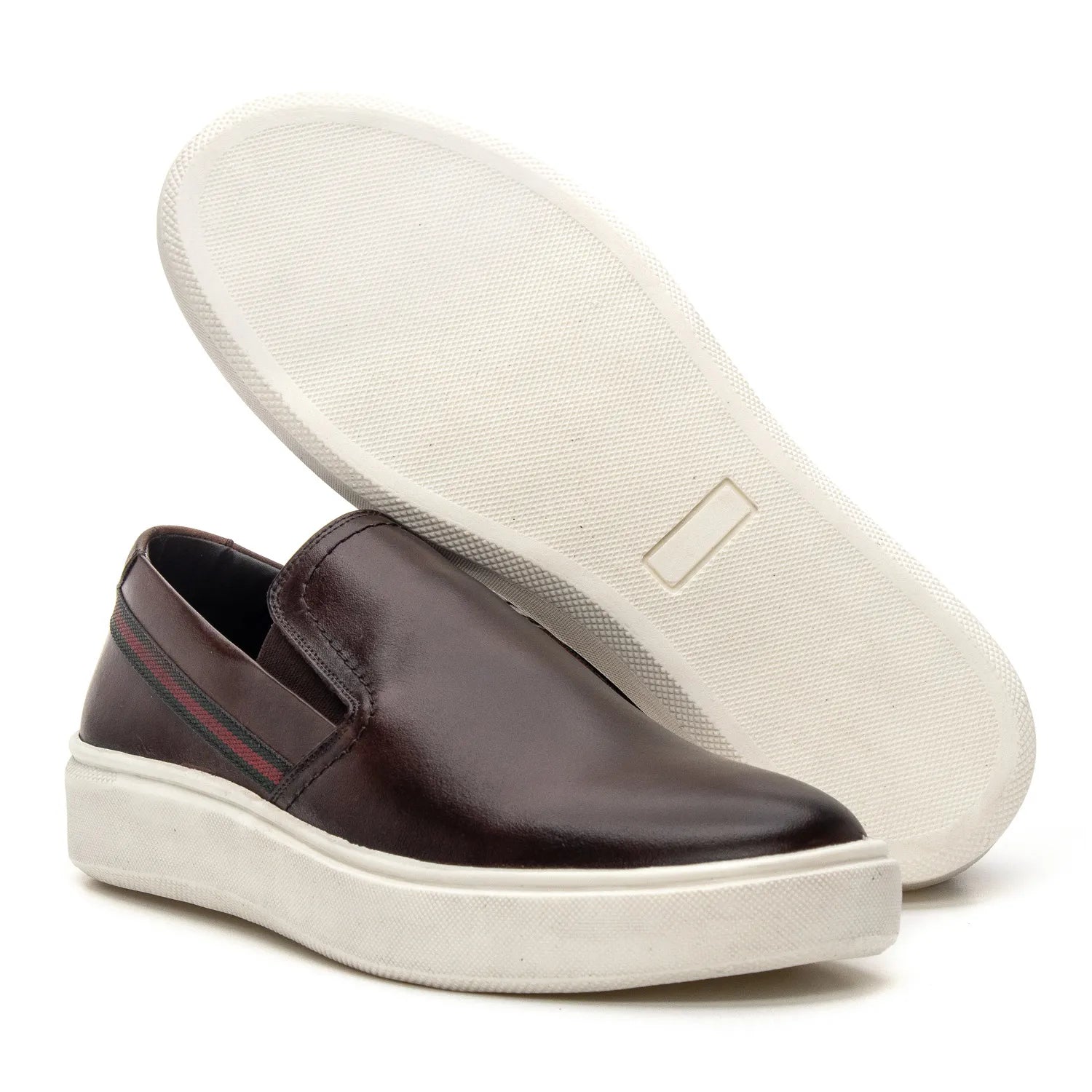 Tênis Slip On Tabaco - 5004