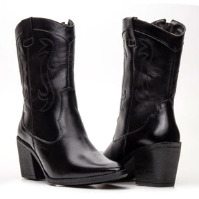 Bota Texas Feminina Preta - 4500