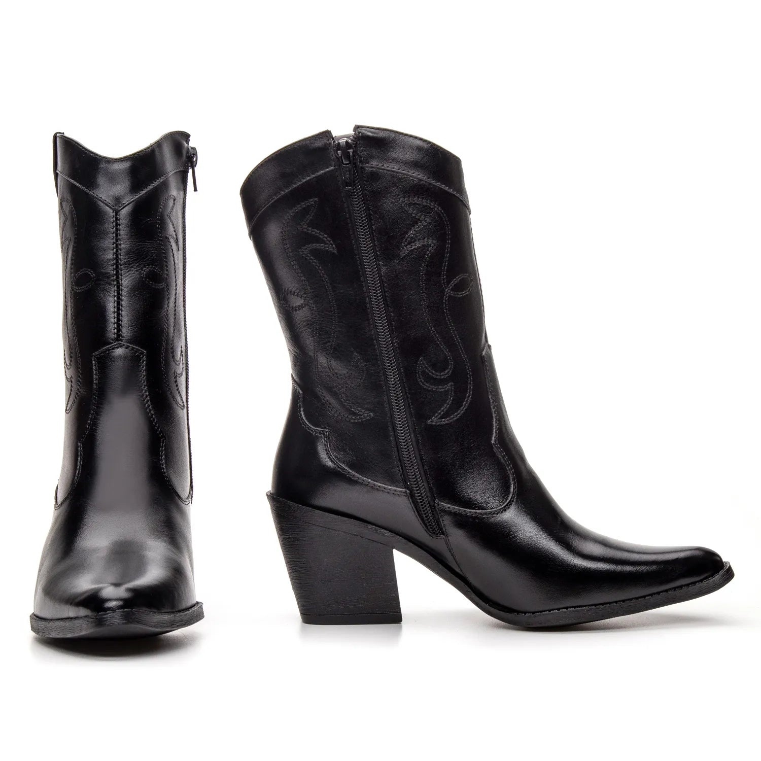 Bota Texas Feminina Preta - 4500