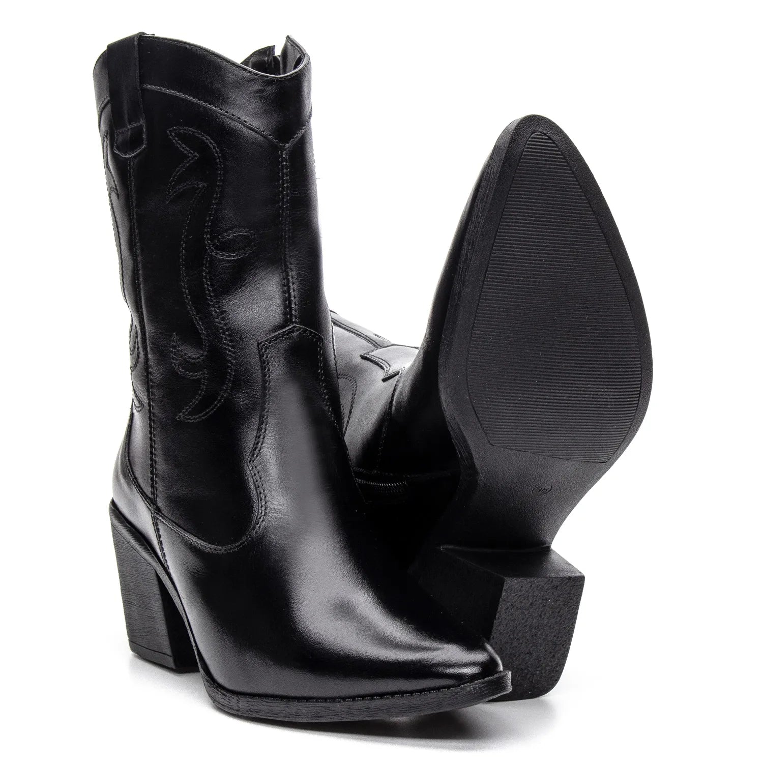 Bota Texas Feminina Preta - 4500